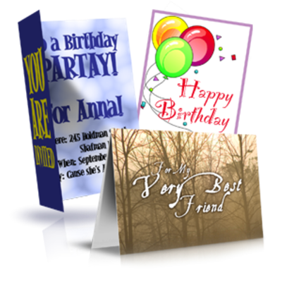 Tarjetas de felicitación 12 x 18 cm