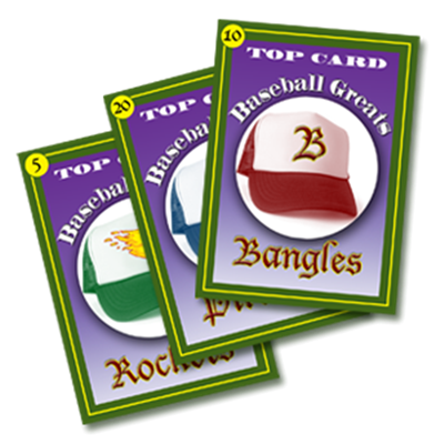 Tarjetas coleccionables 6 x 9 cm