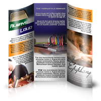 Folletos 29,7 x 21 cm