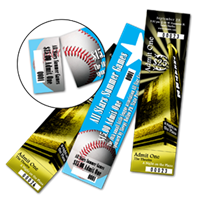 Tickets para eventos 14 x 5 cm